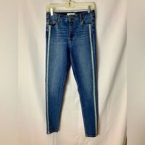 Skinnygirl Jeans broadway high rise skinny size 0 25